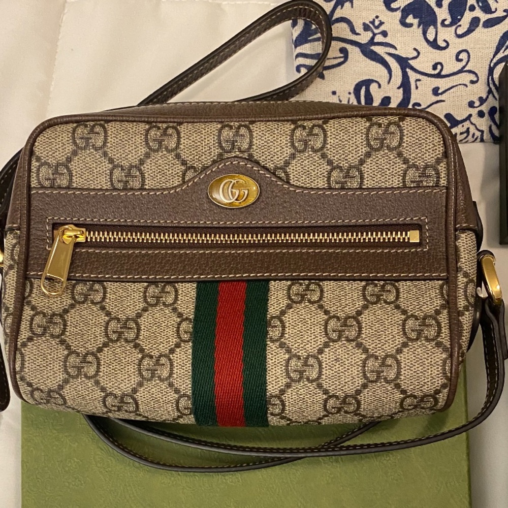Gucci Ophidia GG Supreme canvas crossbody bag - Picture 3 of 4
